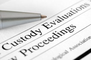 CHILD CUSTODY EVALUATIONS